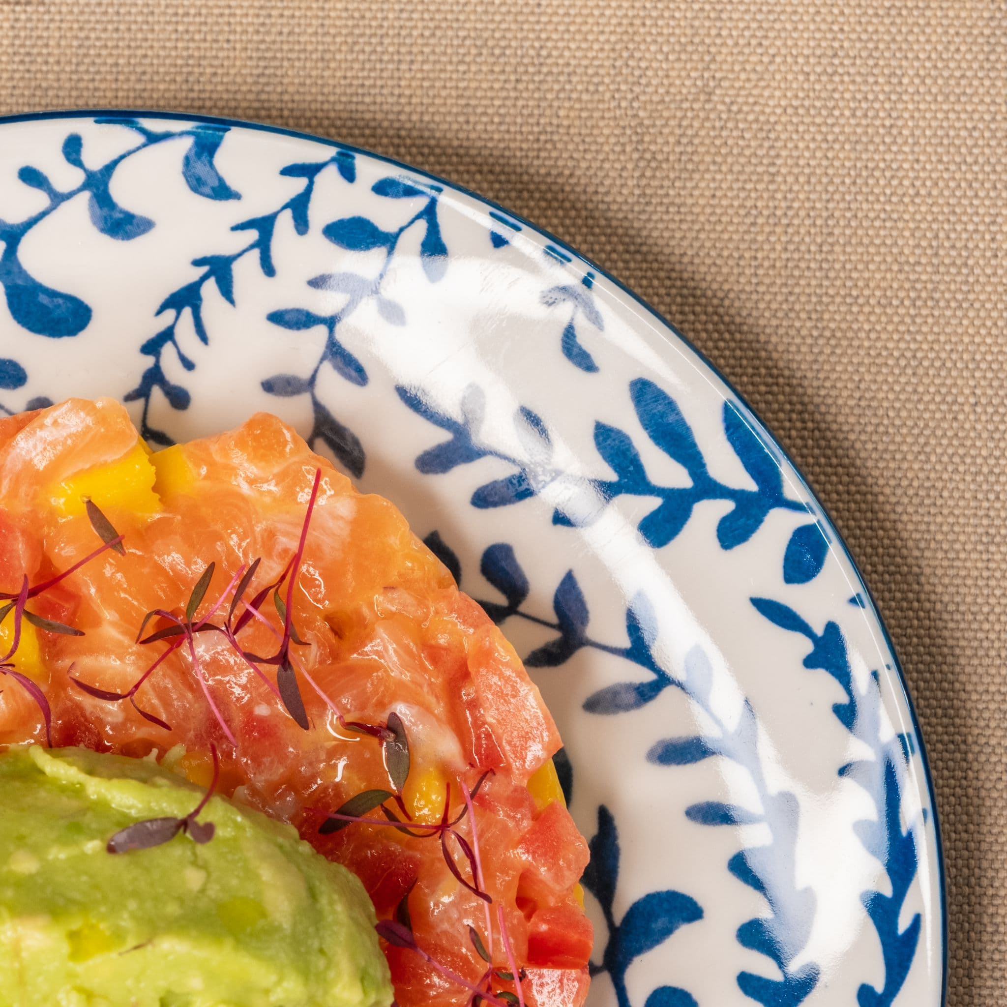 Salmon dish at Terra Cotta Ferragudo